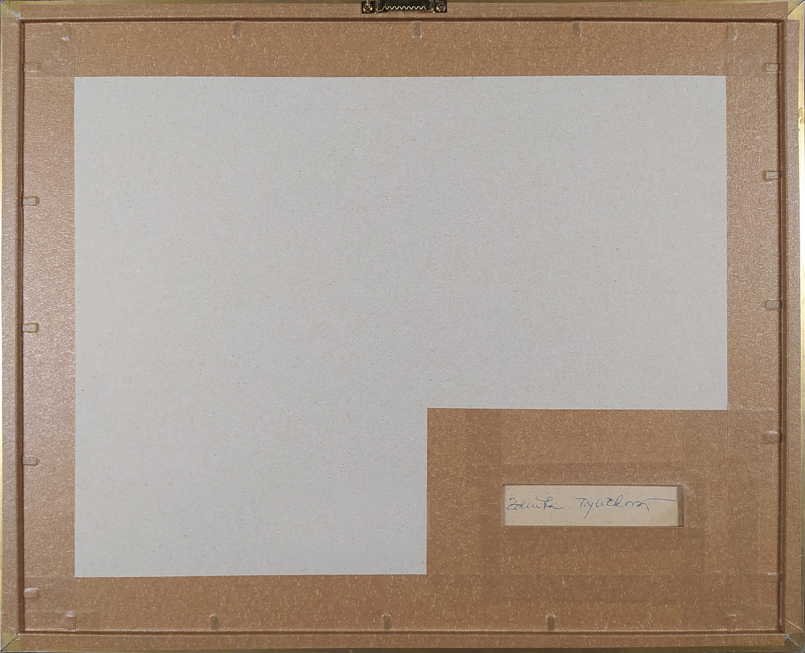 Tylečková Zdeňka / Tyleček – Abstraktní krajina, malba, tempera a suchý pastel, nedatováno