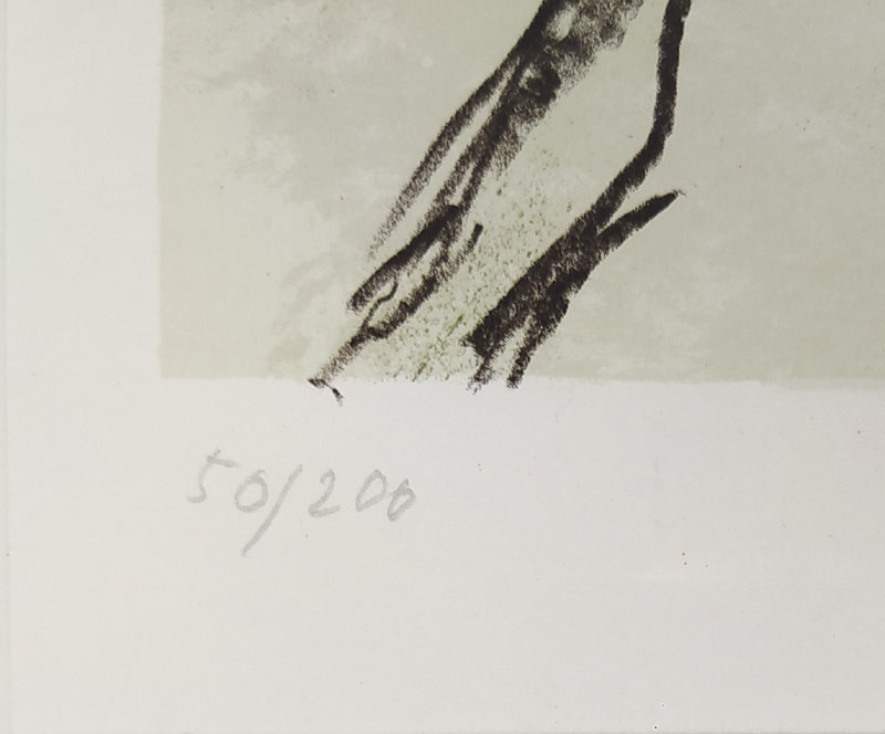 Válová Jitka – Sběrači, původní číslovaná litografie č. 50/200, 1987