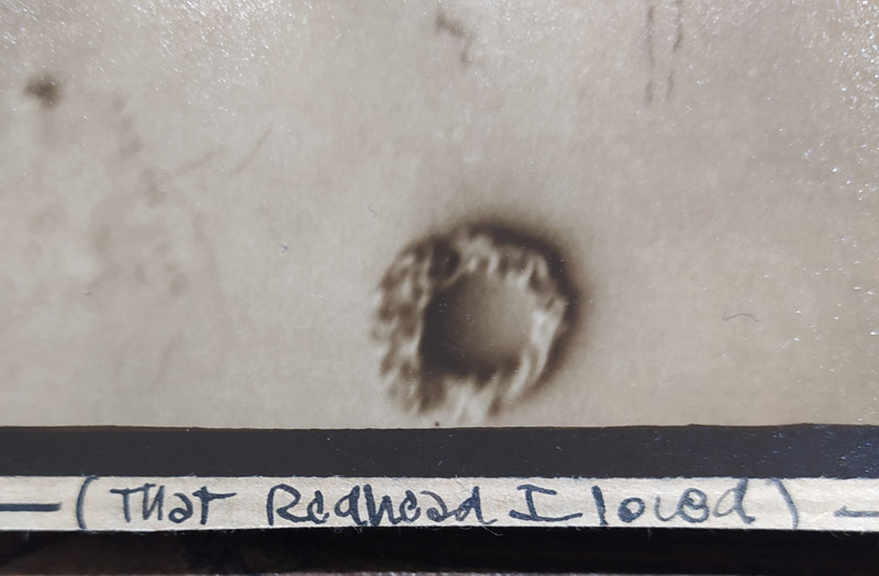 Saudek Jan – #81, The Redhead I Loved, autorská fotografie, 1977