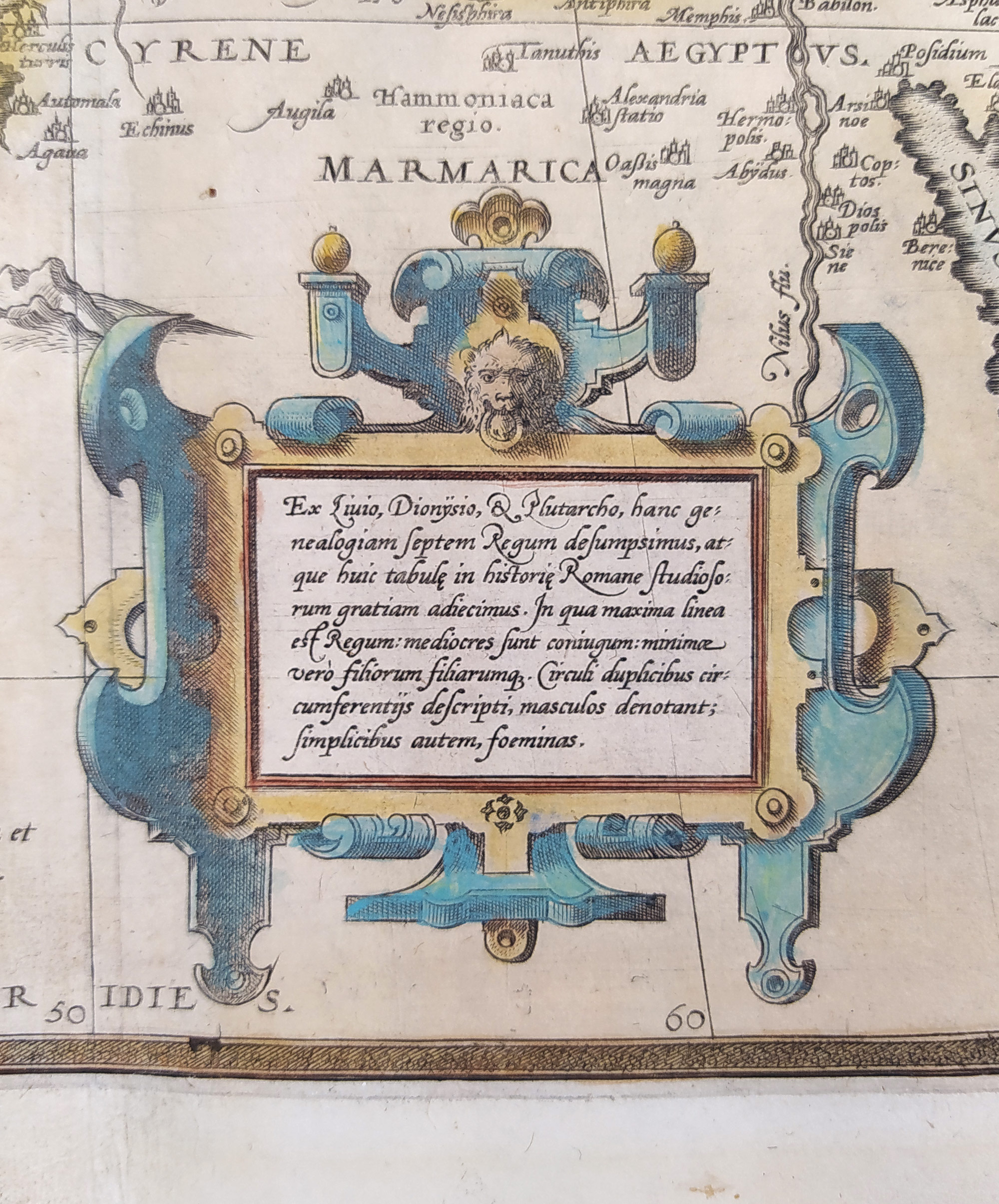 Evropa – Romani Imperii Imago, Abraham Ortelius, staře kolorovaný původní mědiryt, 1579