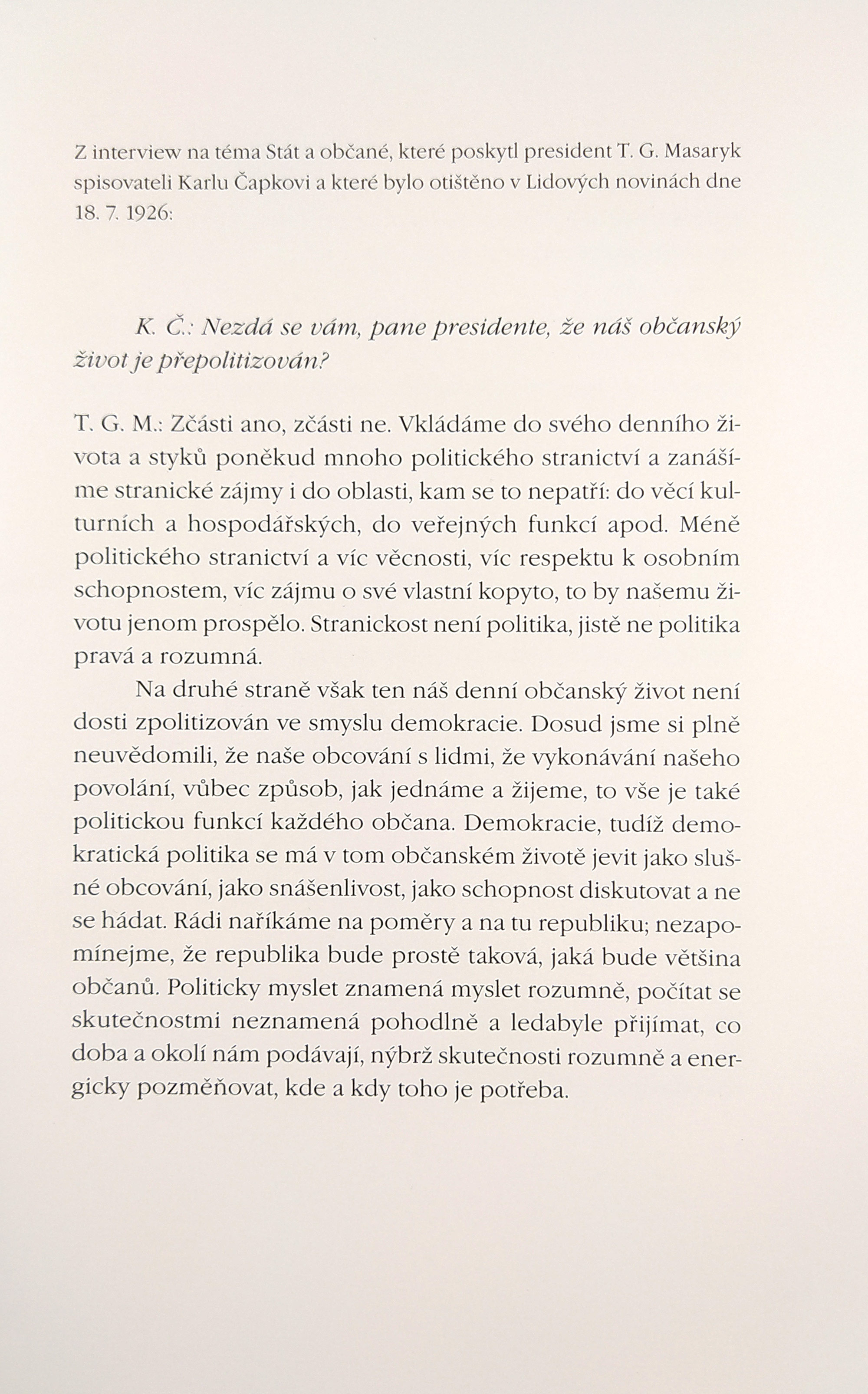 Kulhánek Oldřich – TGM 1850–2000, číslováno 126/150, Bonaventura, 2000