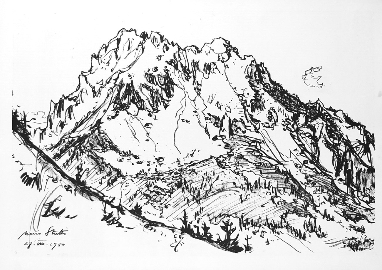 Stretti Mario – Z Malé Fatry, 1950