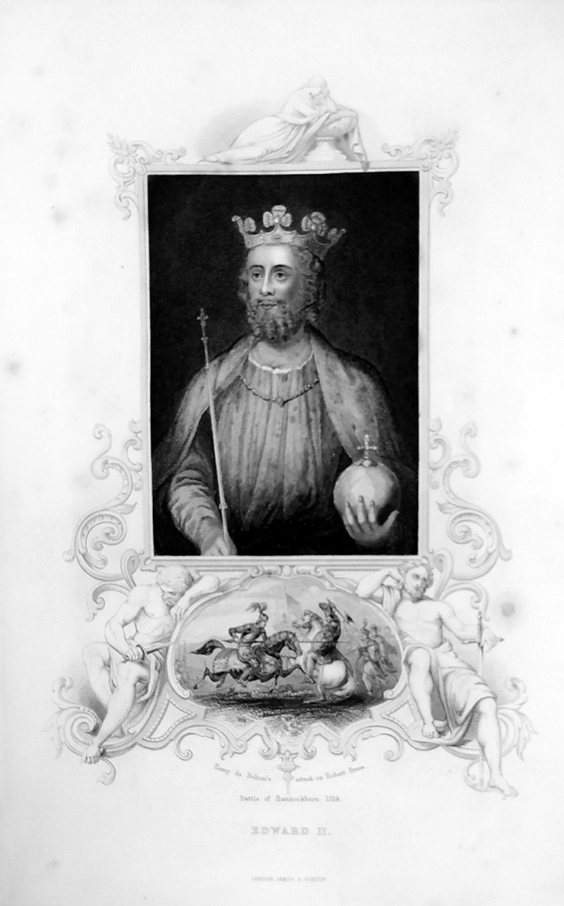 Panovníci Anglie a Velké Británie – James S. Virtue, 8 původních ocelorytů, ca 1830