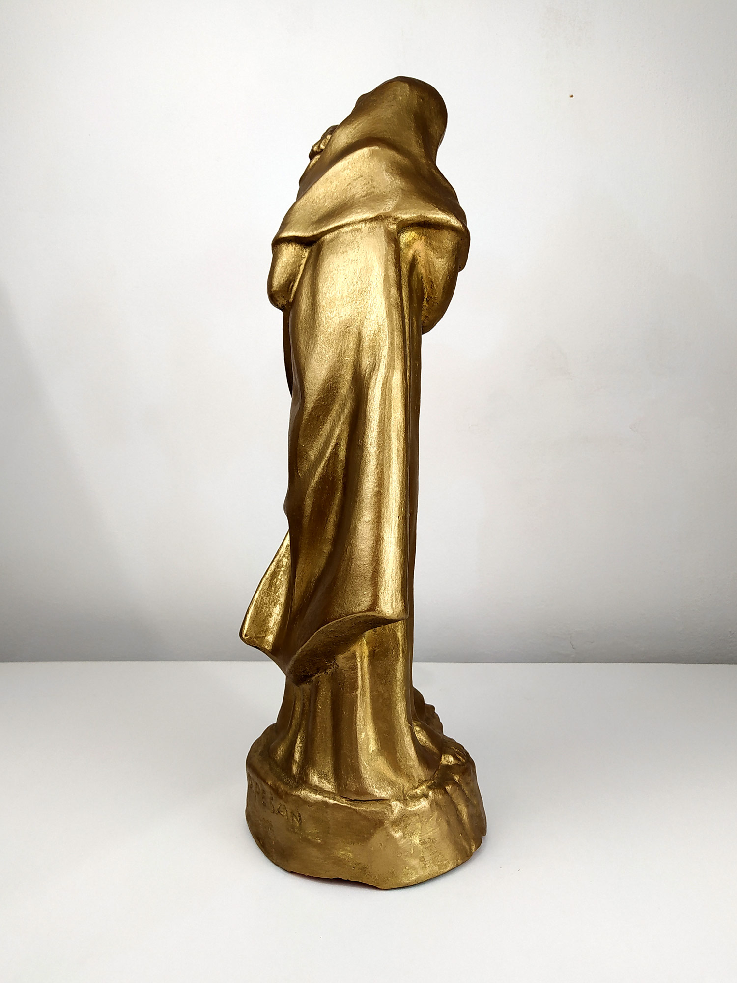 Pešan Damjan – Madona s Ježíškem, terakota, bronzová patina, ca 1930