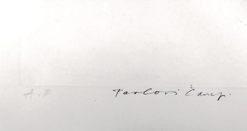 Herel Petr – Borges serie 11, zrnkový lept, autorský tisk, ca 1968