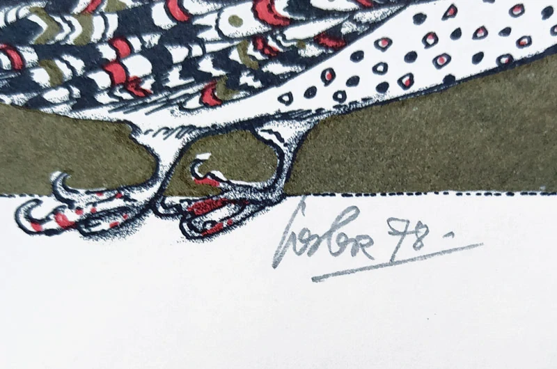 Liesler Josef – konvolut tří barevných litografií, 1968–1979