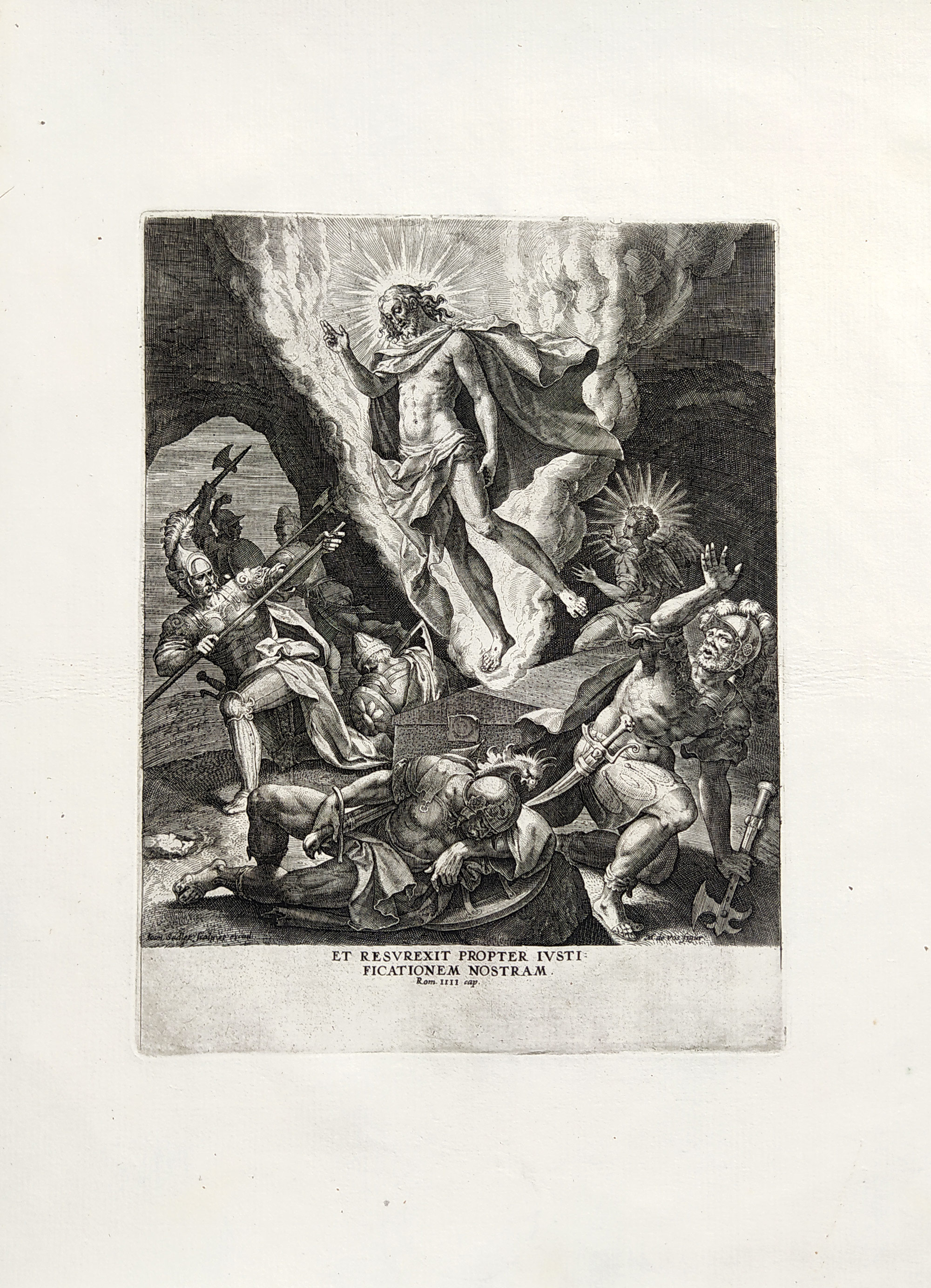 Sadeler Johann – Výjevy ze života Kristova, předloha Marten de Vos, pět původních mědirytů, 1582