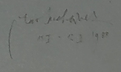 Suchánek Vladimír – Šedá samota, velkoformátová barevná litografie, č. 60/100, 1988