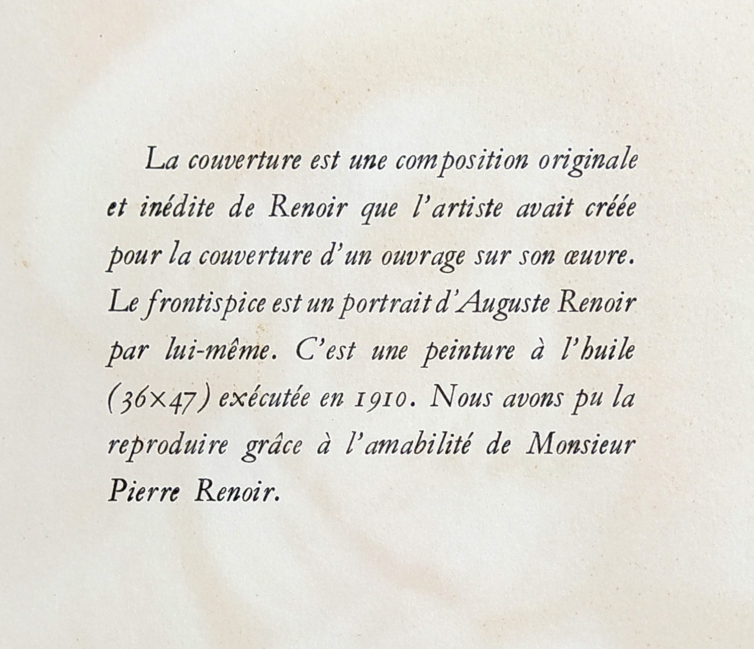 Renoir Pierre-Auguste – Autoportrét v bílém klobouku, litografie „d'après“, 1951