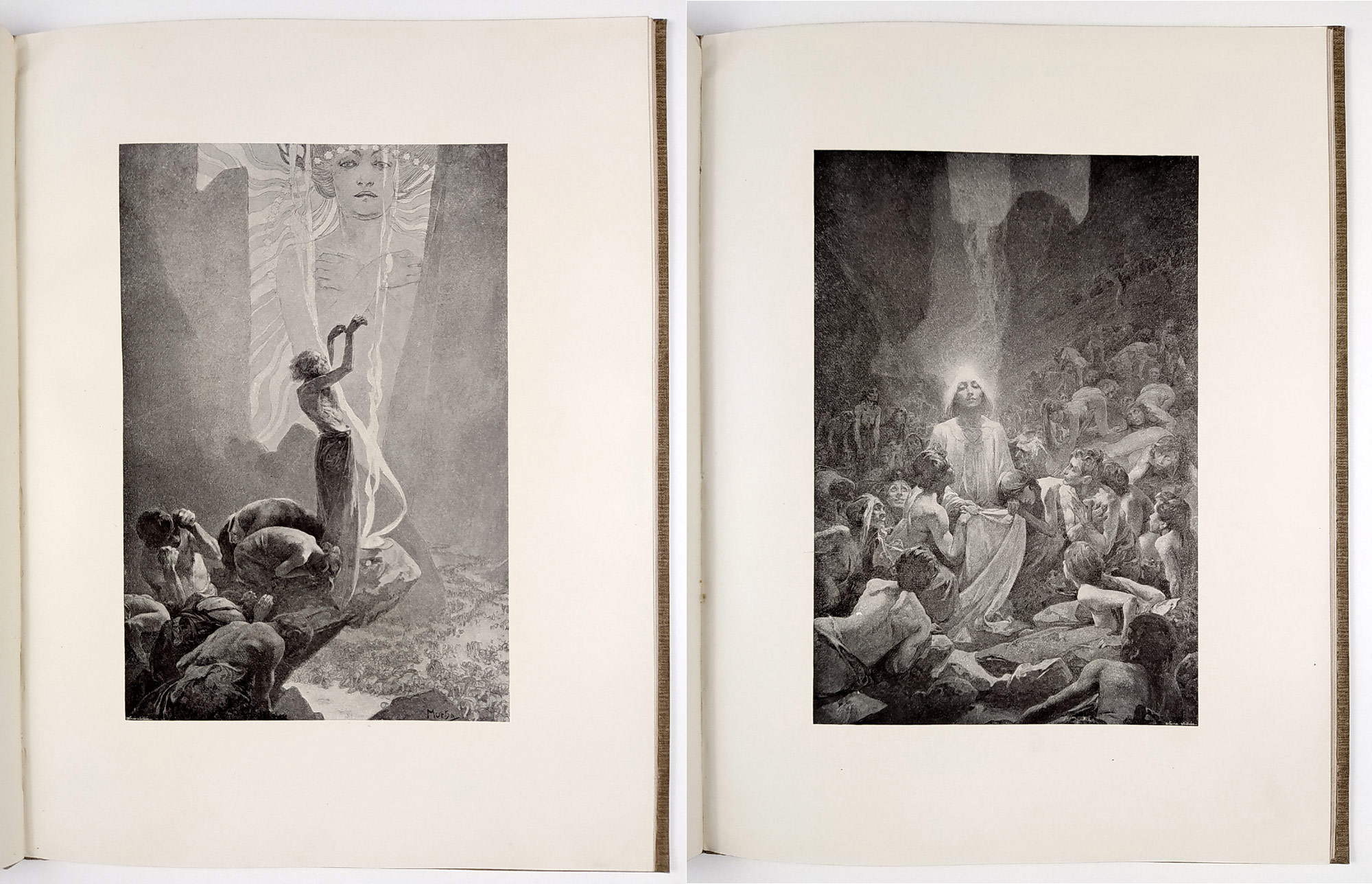 Mucha Alfons – Otčenáš. Kreslil a napsal A. Mucha