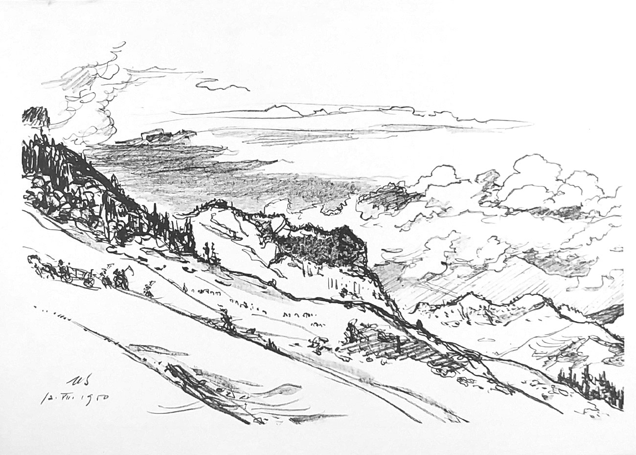 Stretti Mario – Z Malé Fatry, 1950