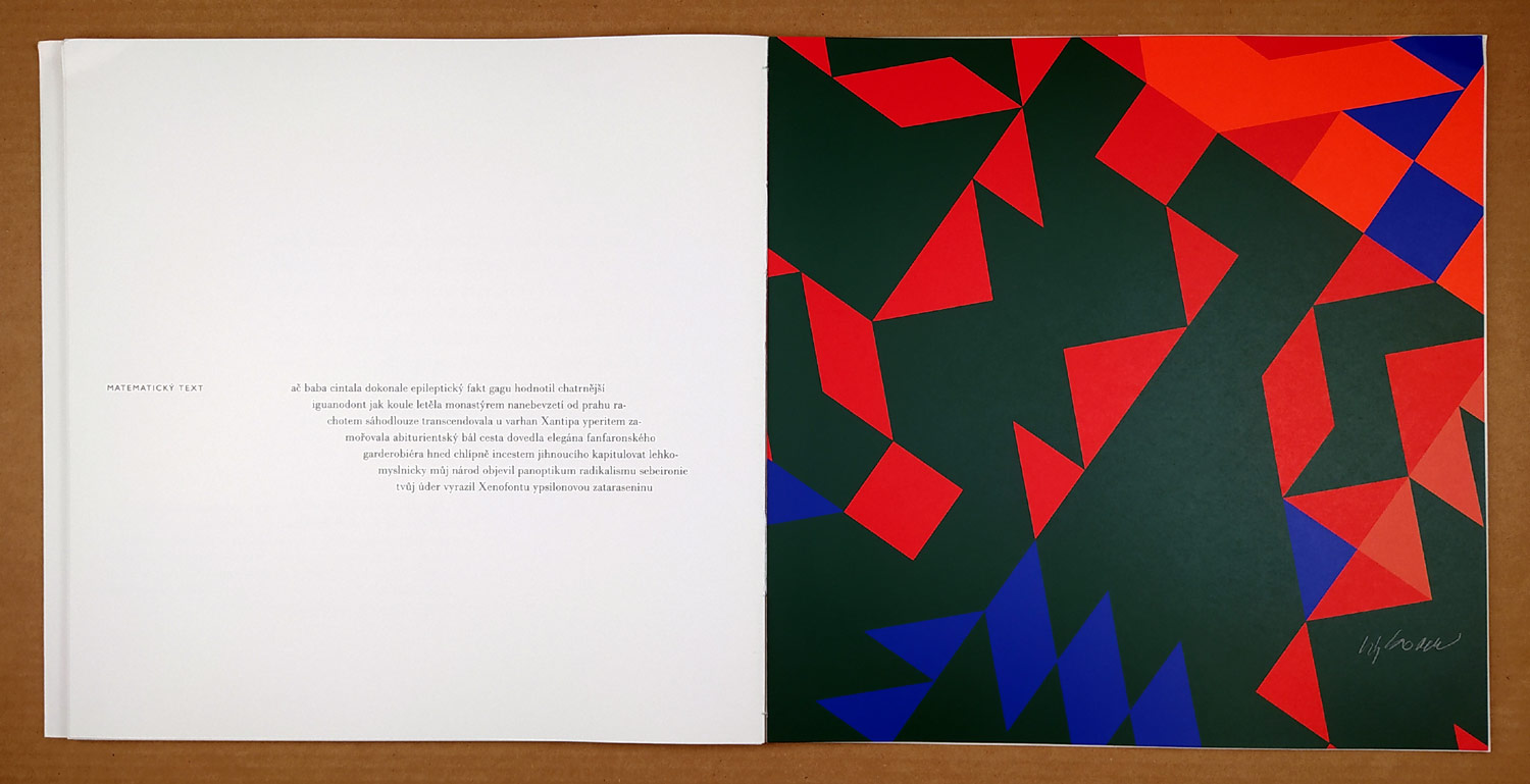 Sýkora Zdeněk, Hiršal Josef, Grögerová Bohumila – Poezie Struktury Linie, Aulos, 2009