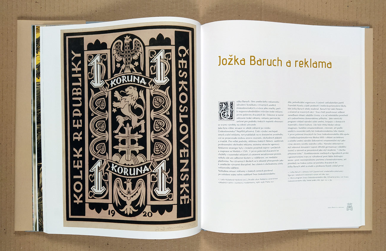 Jožka Baruch, monografie – Johana Růžičková, Pavel Šopák, 2022