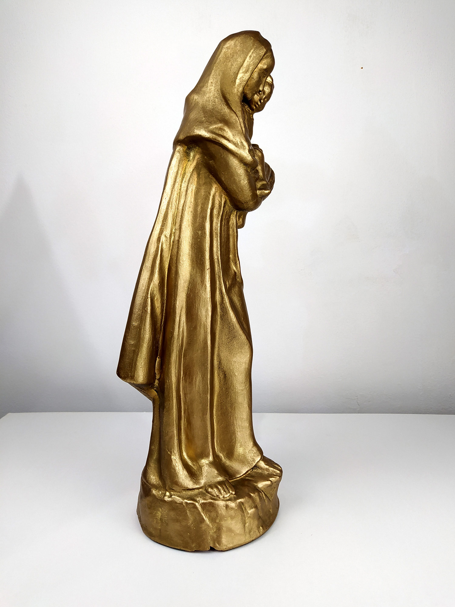 Pešan Damjan – Madona s Ježíškem, terakota, bronzová patina, ca 1930