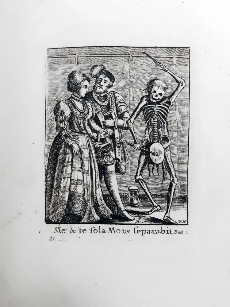 Hollar Václav – The Dance of Death, 33 původních mědirytů, Londýn, 1816