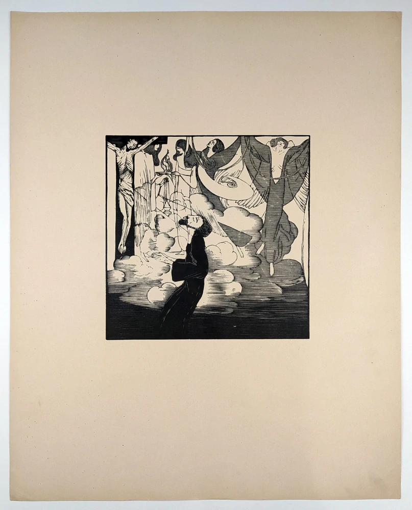 Váchal Josef – Mystikové a visionáři, cyklus deseti dřevorytů, 1913