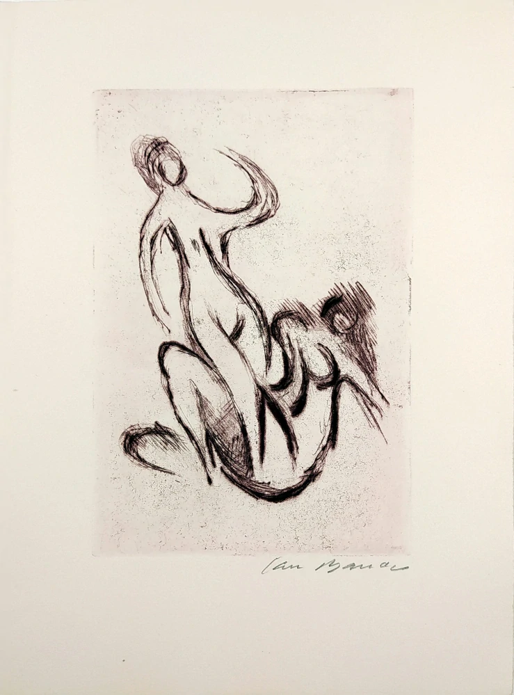 Bauch Jan – Kamil Bednář, Píseň pro dva hlasy, 5 leptů Jan Bauch, 1974