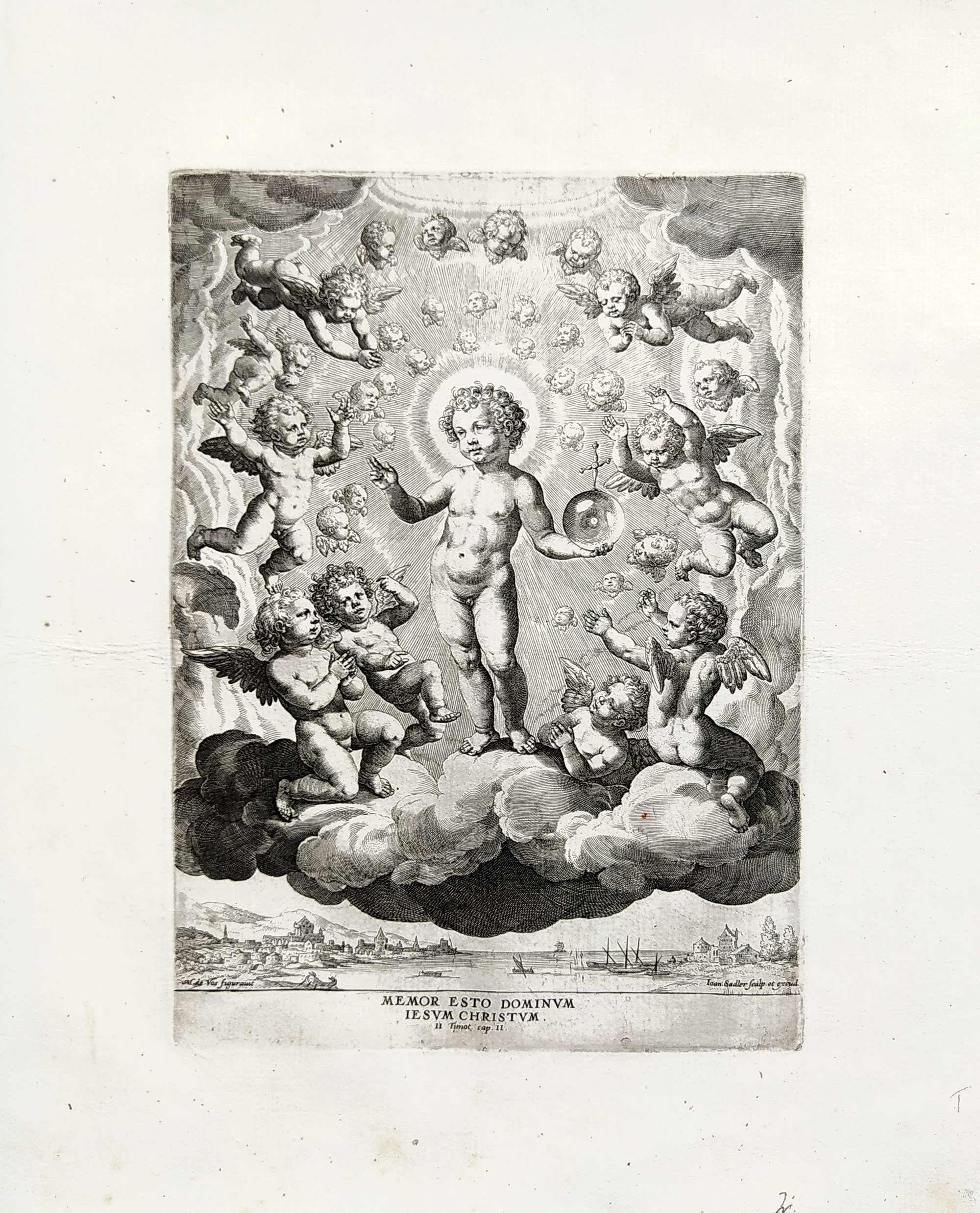 Sadeler Johann – Výjevy ze života Kristova, předloha Marten de Vos, pět původních mědirytů, 1582