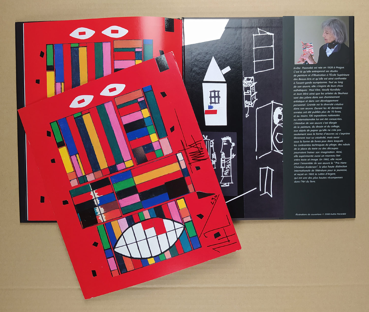 Pacovská Květa – Grimm, Hänsel & Gretel, minedition, kniha a signovaný ofset, 2009