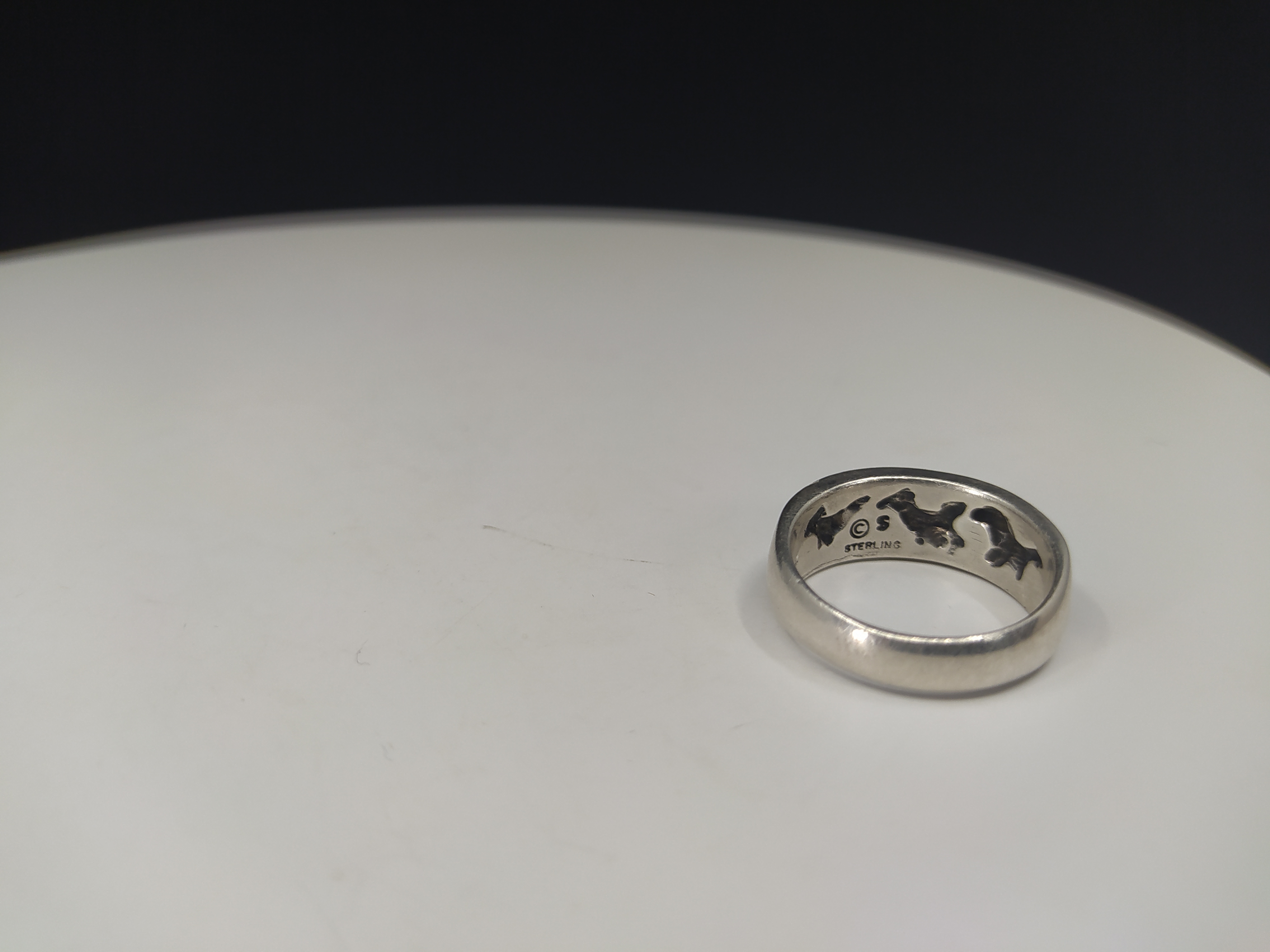 Prsten ze sterlingového stříbra s motivem koní, Evropa