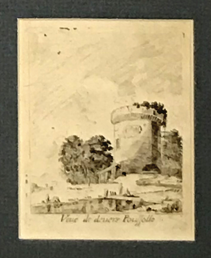 Římské památky – Israel Silvestre, 5 původních leptů, 1640–1656