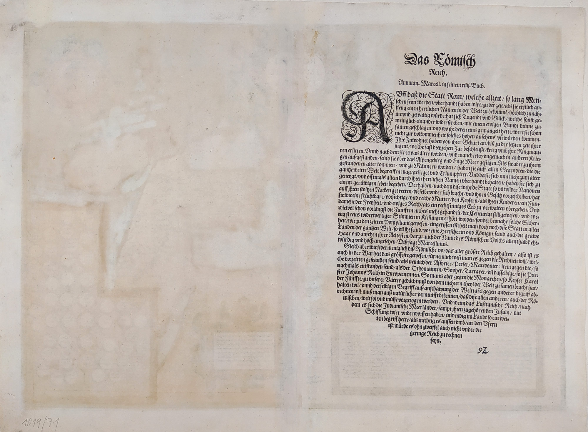 Evropa – Romani Imperii Imago, Abraham Ortelius, staře kolorovaný původní mědiryt, 1579