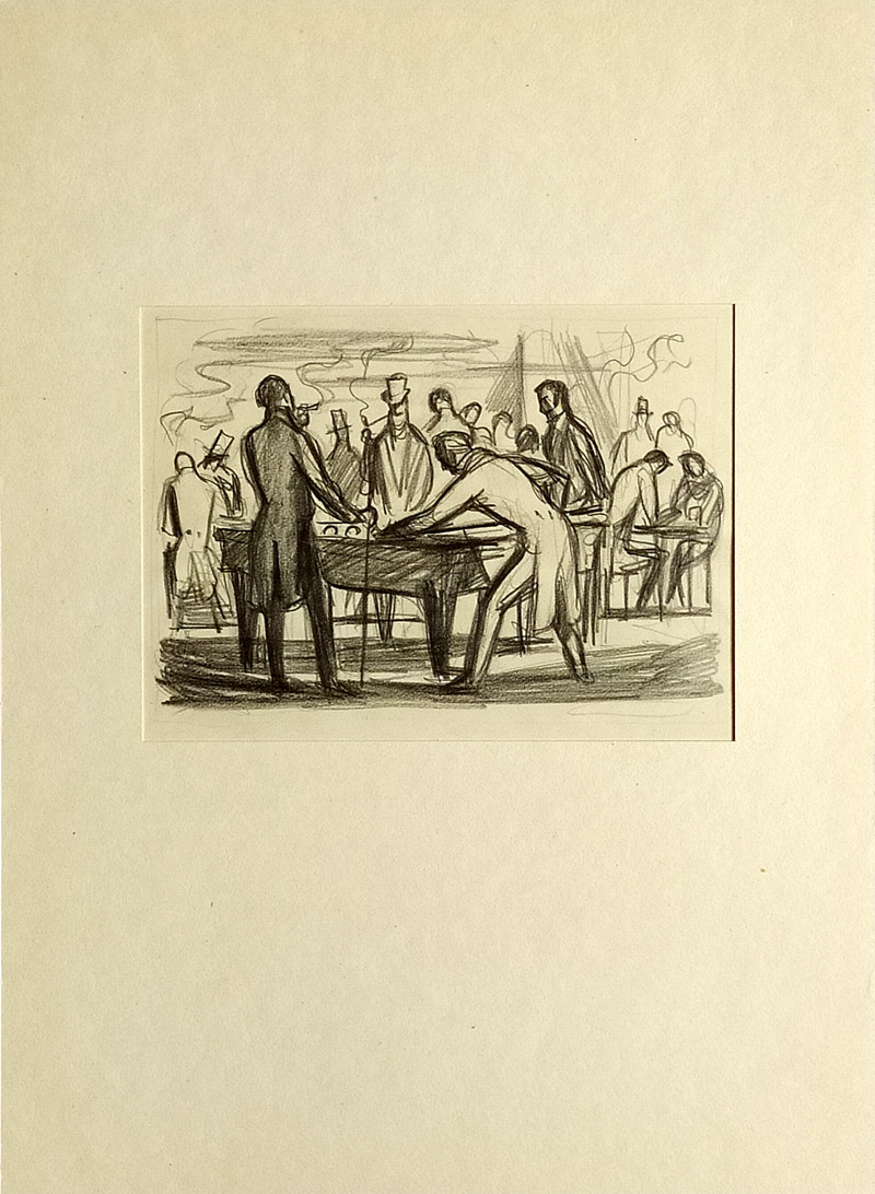 Šimon Pavel – 110 knižních ilustrací, původní kresby tužkou, ca 1950