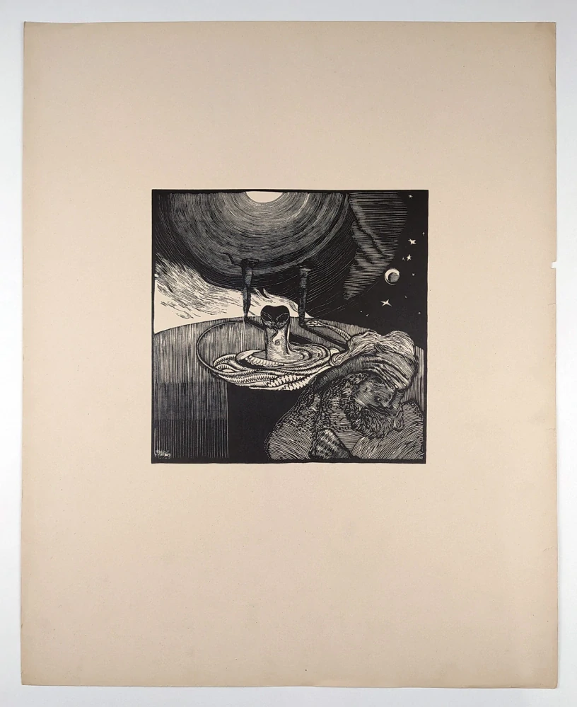 Váchal Josef – Mystikové a visionáři, cyklus deseti dřevorytů, 1913