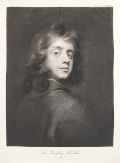 Kneller Godfrey – Portrét Enocha Seemana, Richard Paulussen, heliogravura, ca 1860