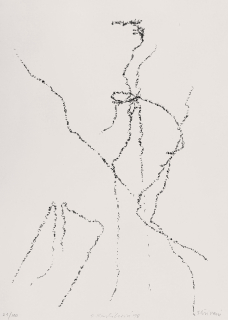 Karlíková Olga – Skřivani, původní litografie, číslováno 21/100, 1998