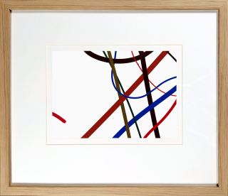 Sýkora Zdeněk – Pozvánka na výstavu Máj Karla Hynka Máchy, Aulos, serigrafie, 2007