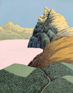 Lomová Ivana – Slavná Nemesis I., původní barevná litografie, 2005
