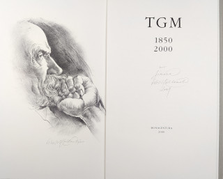 Kulhánek Oldřich – TGM 1850–2000, číslováno 126/150, Bonaventura, 2000
