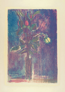 Kytice – Neurčený autor, grafika, prodej litografie, 1963