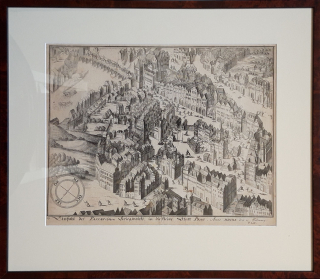 Praha – Vpád Pasovských na Malou Stranu 15.2.1611, pův. mědiryt, 1641