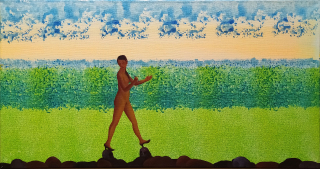 Holcová Veronika – Bez názvu, olej na plátně, 2007