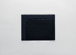Sinte Claude – „Ex voto č.5“, rytina v cementu, 1999