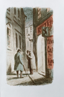 Müller Karel – Bez názvu, barevná litografie, ca 1960