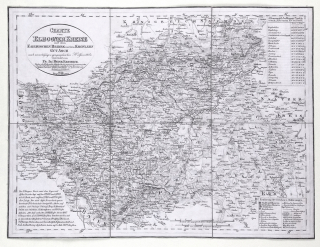 Loketský kraj – František Jakub Jindřich Kreibich, prodej staré mapy, mědiryt, 1828