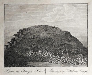 Stranice v Žateckém kraji – Sauczek, Hyllos II., původní mědiryt, ca 1820