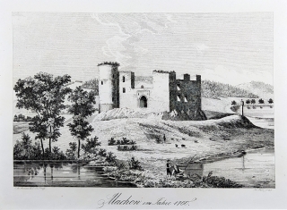 Machov – Heber František Alexandr, původní kamenorytina, 1844