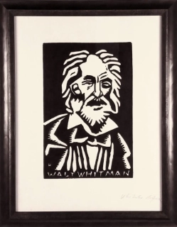 Hofman Vlastislav – Paul Whitman, původní linořez, 1919