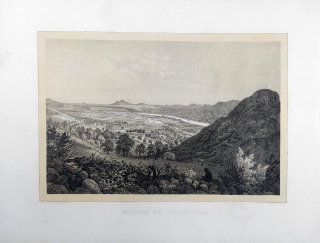 Libochovany – Bürger Robert, původní tónovaná litografie, prodej, 1845