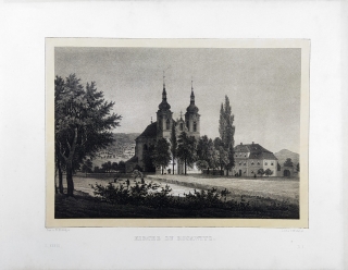 Rozbělesy – Bürger Robert, původní tónovaná litografie, prodej, 1845