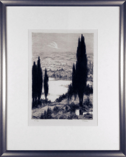 Kobliha František – Bez názvu I., litografie, ca 1940