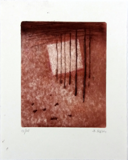 Rose Bedřich – Bez názvu, kombinovaná technika, 2015, prodej grafiky