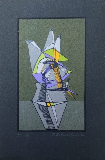 Kolenčíková Tamara – PF 90, serigrafie, 1990
