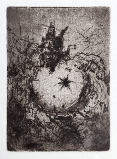 Reynek Bohuslav – Pamětní list Spolku čs. bibliofilů, lept, novotisk