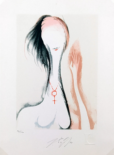 Šerých Jaroslav – Bez názvu, litografie, 1988