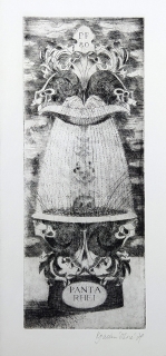 Jadrníčková-Zikudová Květoslava – PF 80, Panta rhei, lept, 1979